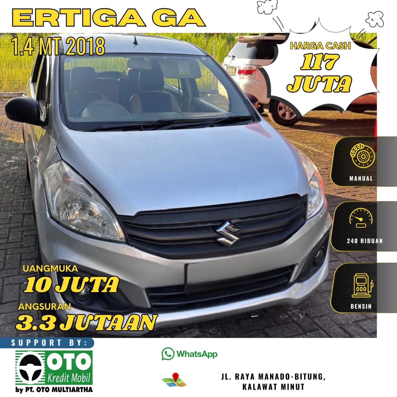 Ertiga GA 1.4 M/T 2018